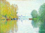 Autumn on the Seine, Argenteuil by Claude Monet